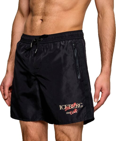 Iceberg zwembroek zwart