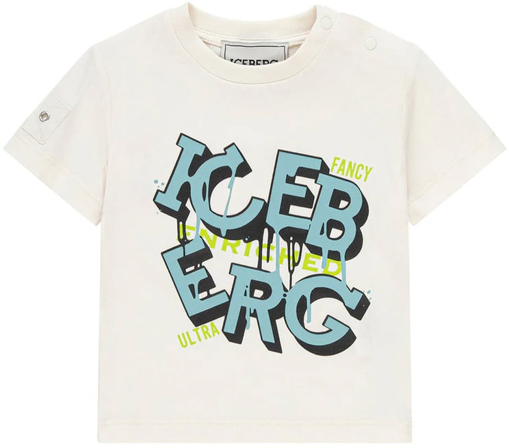 Iceberg t-shirt bianco