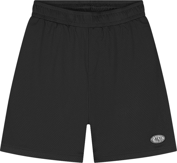 JORCUSTOM Stretched mesh short black