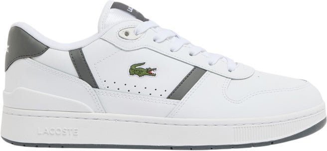 Lacoste T-Clip sneaker wit grijs