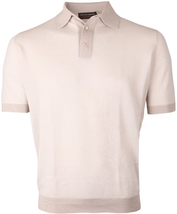 Filippo De Laurentiis Polo ecru