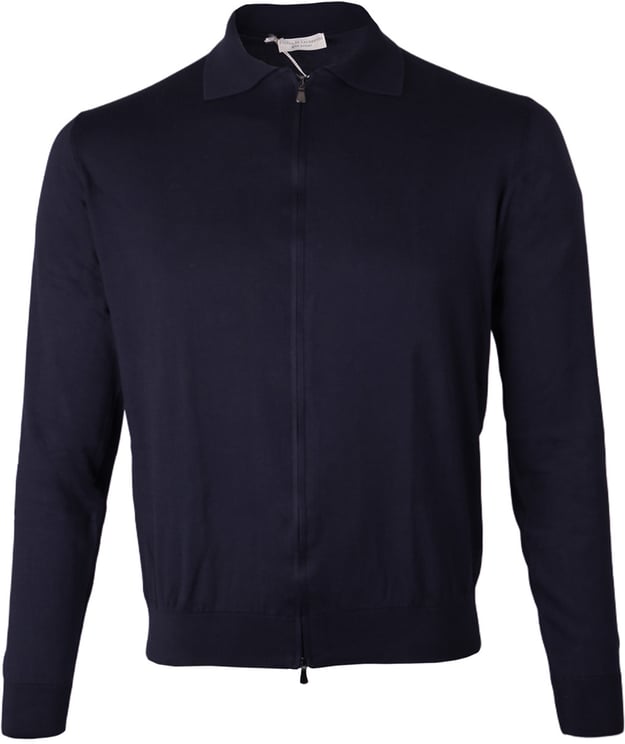 Filippo De Laurentiis Vest donkerblauw