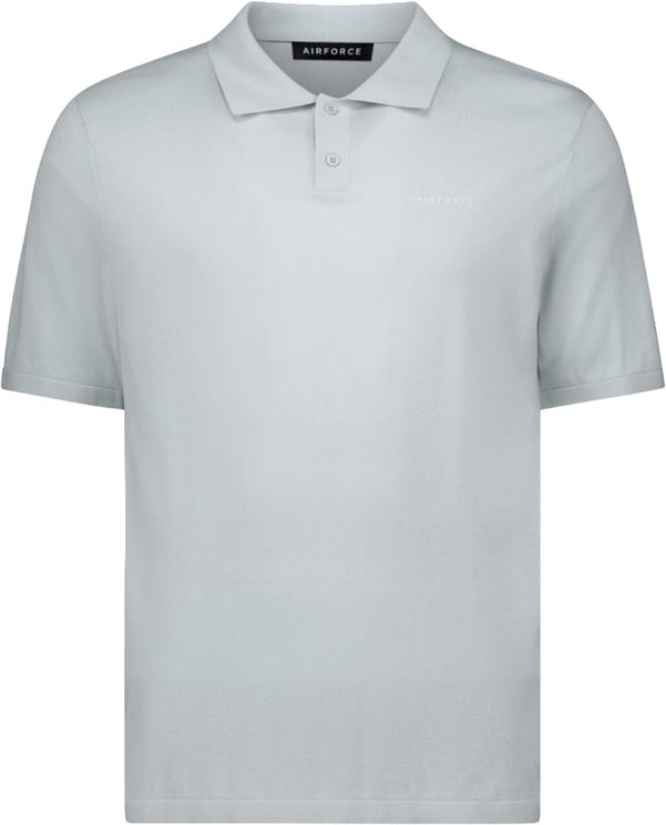 Airforce Knitted polo shirt