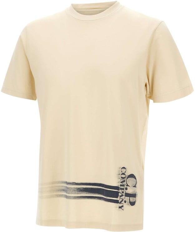CP Company T-Shirts And Polos Beige