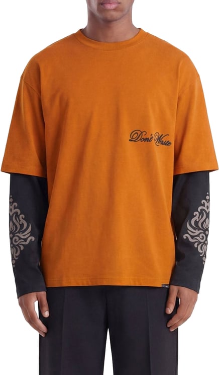Don't Waste Culture Alare Layer Longsleeve | Orange