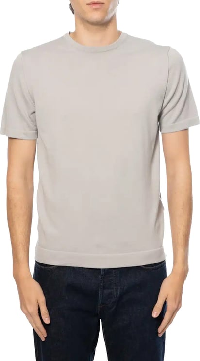Woolrich Knitted T-shirt Harbor Grey