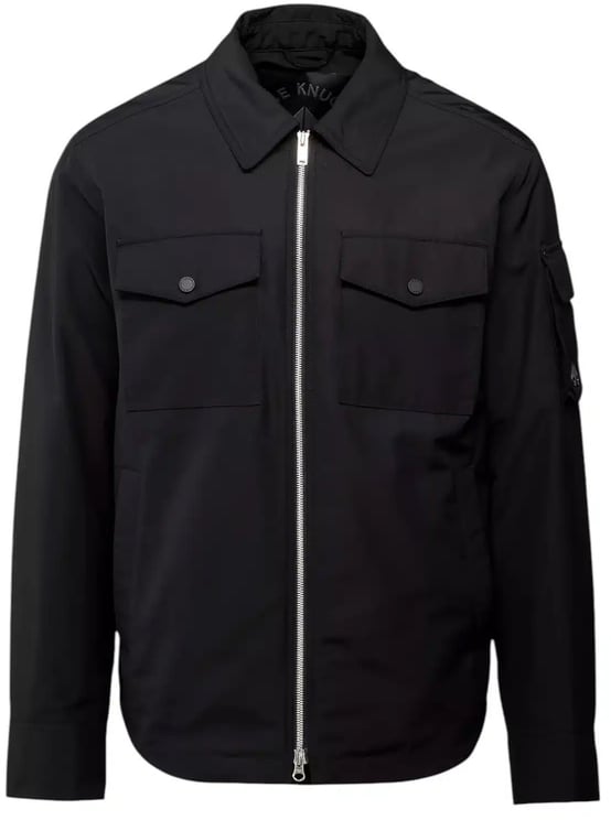 Moose Knuckles Charlesbourg Shirt Jacket Black