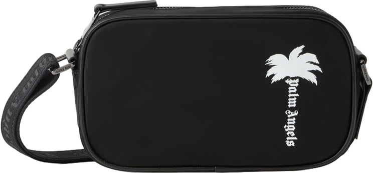 Palm Angels Tree Logo Crossbody Bag Black
