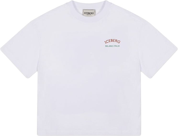 Iceberg t-shirt bianco