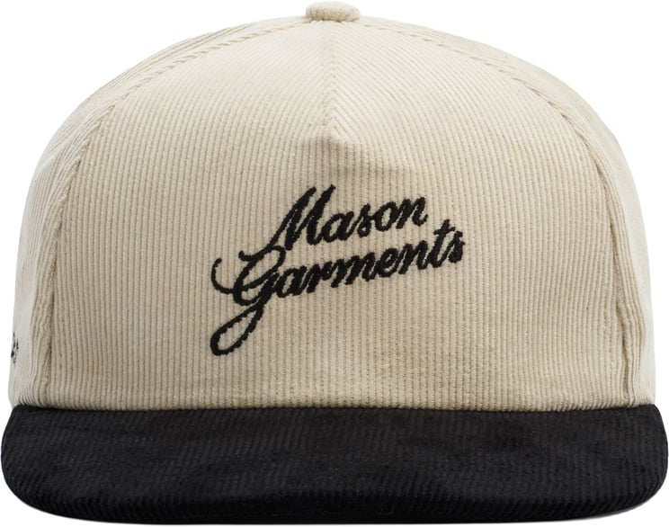 Mason Garments Cap Bicolore Black