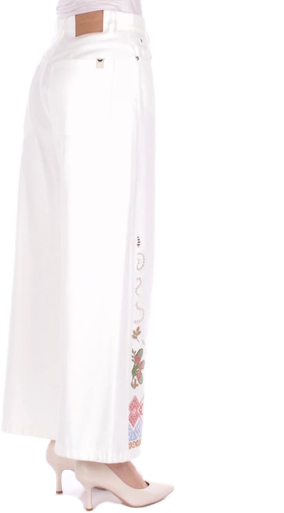 Max Mara Trousers White