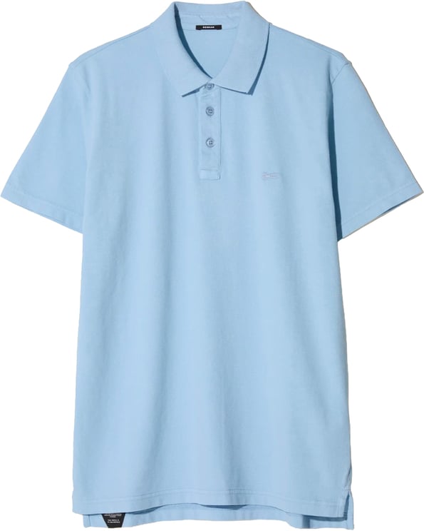Denham Lupa polo Cashmire blue