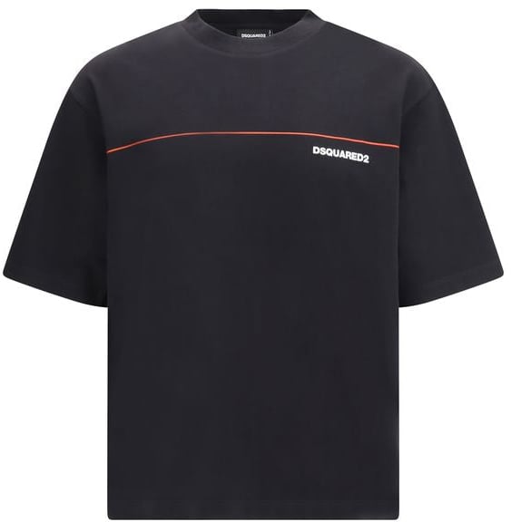 Dsquared2 Dsquared² Black Cotton T-Shirt
