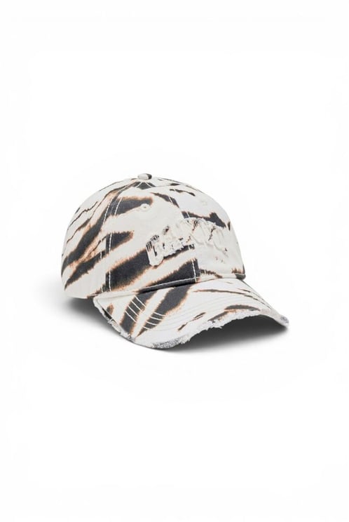 Ganni cap print logo