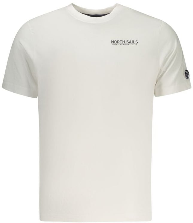 North Sails North Sails White Cotton Men T-Shirt