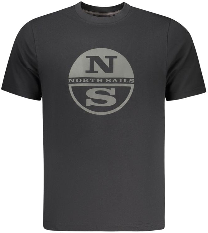 North Sails North Sails Black Cotton Men T-Shirt