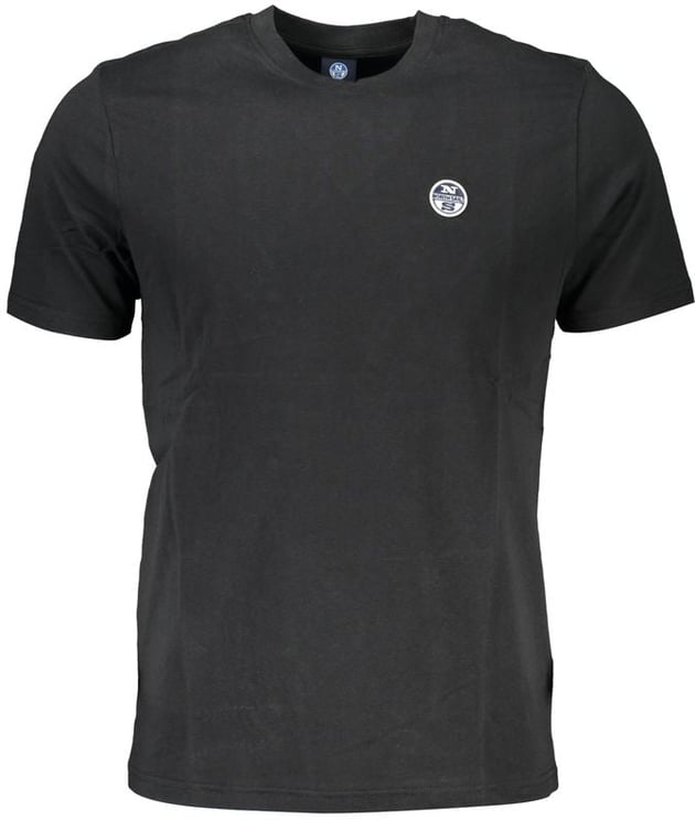 North Sails North Sails Black Cotton Men T-Shirt