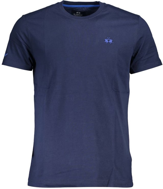La Martina La Martina Blue Cotton Men T-Shirt