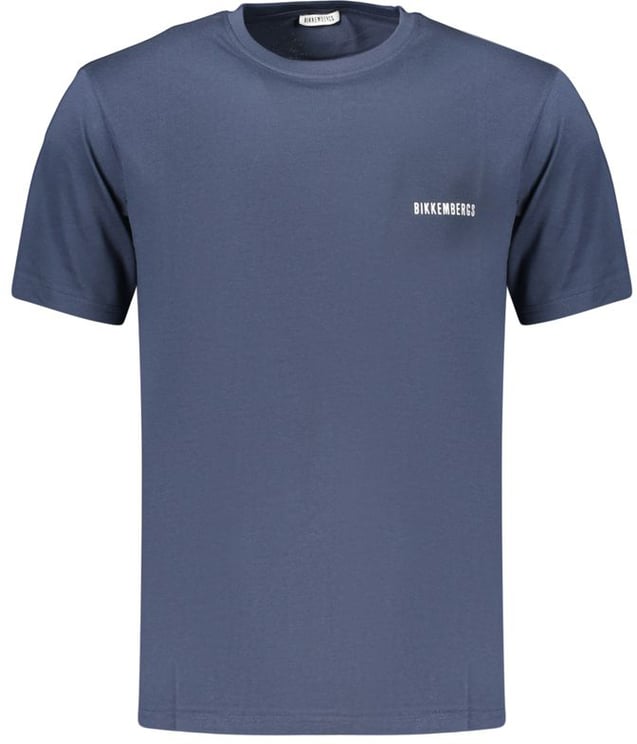 Dirk Bikkembergs Bikkembergs Blue Cotton Men's T-Shirt