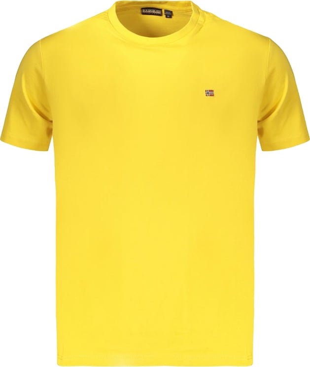 Napapijri Napapijri Giallo Cotton Men's T-Shirt