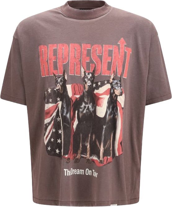 Represent Represent Black Cotton T-Shirt