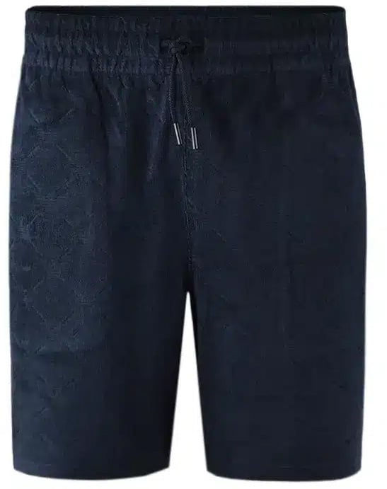 Emporio Armani Beachwear Short Eagles Lines Blue