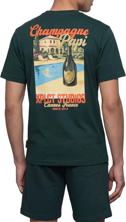 XPLCT Champagne tee groen