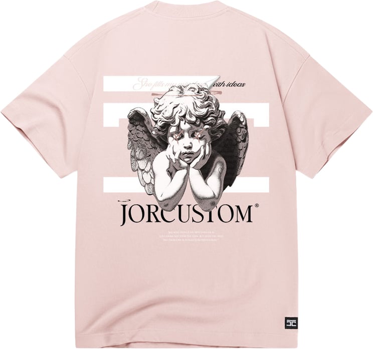 JORCUSTOM Angel2 0 Summer Fit T-Shirt ashpink