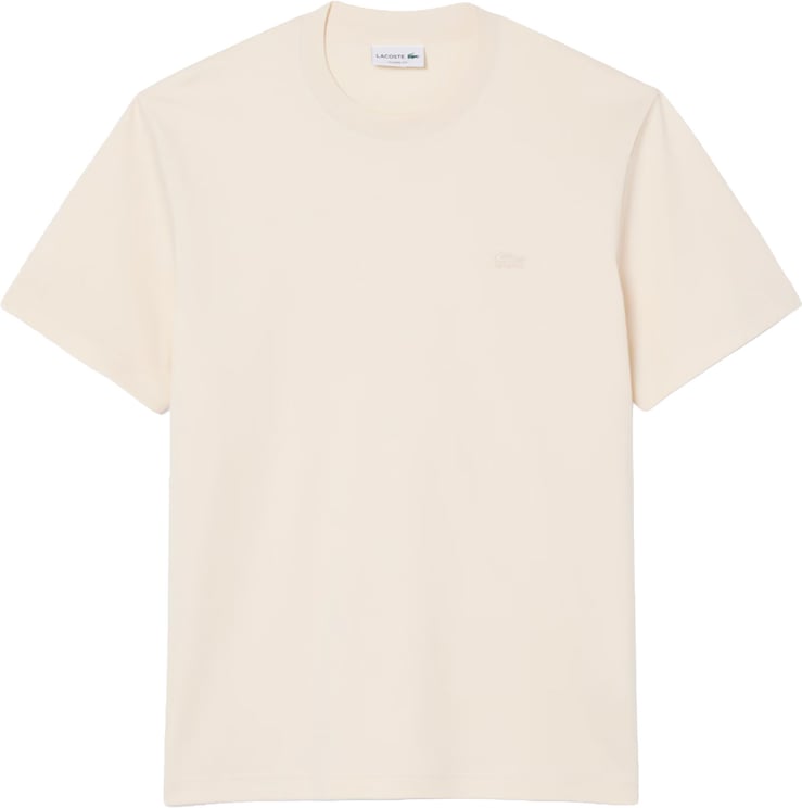 Lacoste T-shirt Naturel Clair off white