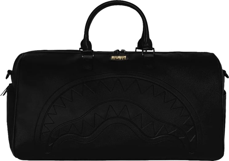Sprayground Gold Brick Luxe Duffle Bag
