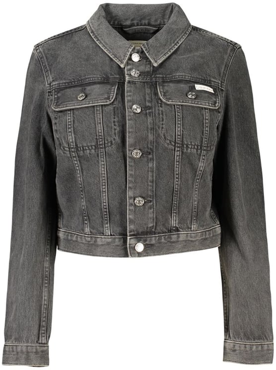 Calvin Klein Calvin Klein Black Cotton Women's Jacket