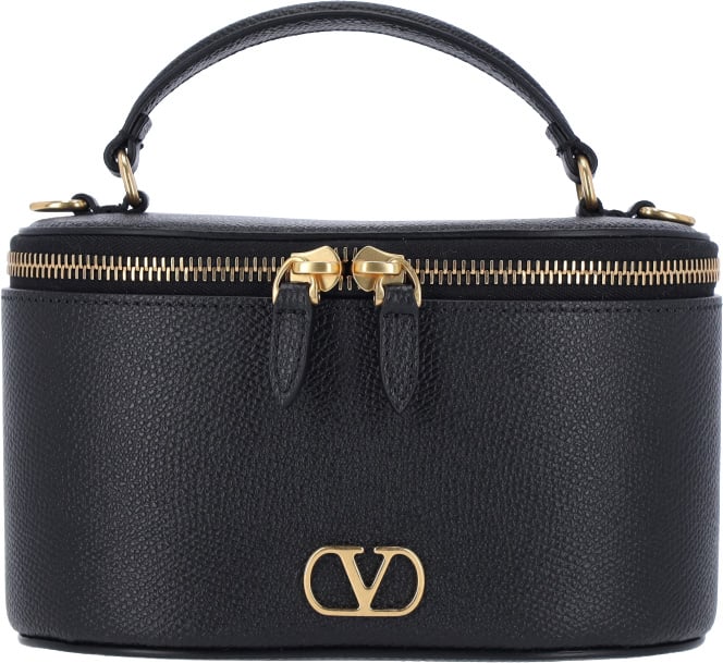 Valentino Garavani Textured Leather Hand-Held Wallet