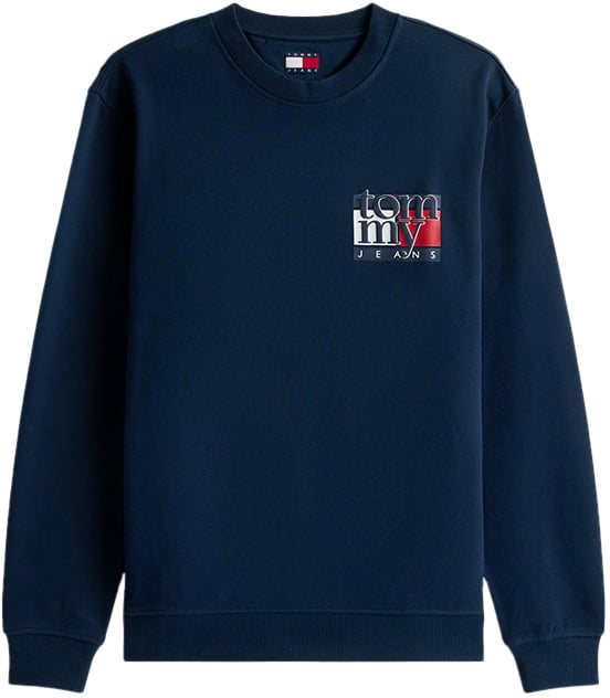 Tommy Jeans Tommy Jeans Reg RWB Flag Crew EXT