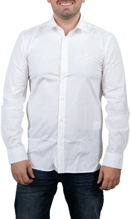 Lyle & Scott Lyle & Scott Tonal Eagle Easy Care Poplin Shirt