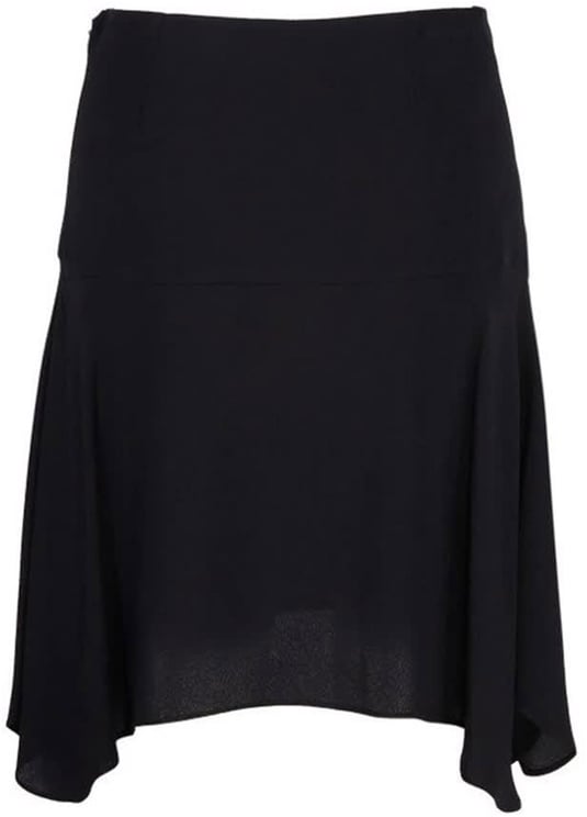 Stella McCartney Black Skirt Envers Viscose Mini Skirt