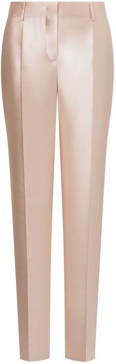 Alberta Ferretti Tailored Mikado Trousers With Lustrous Finish