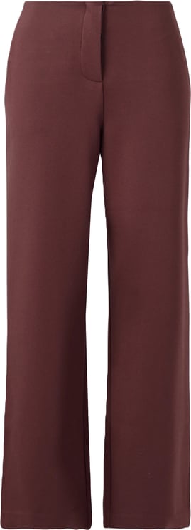 Max Mara Wide-Leg Pants With Smooth Front