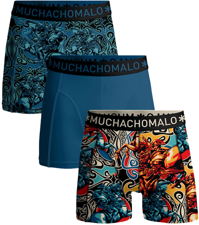 Muchachomalo MUCHACHOMALO 3-Pack Boxer Shorts Alps