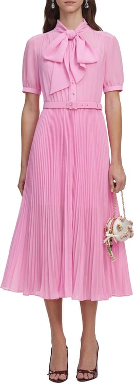 Self-Portrait dress pink