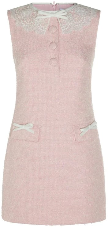 Self-Portrait dress pink