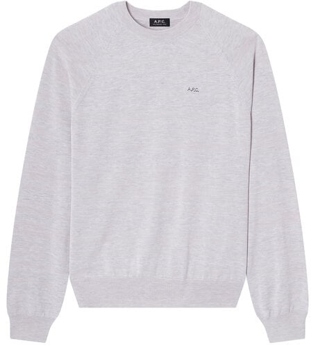 A.P.C. pull grijs logo