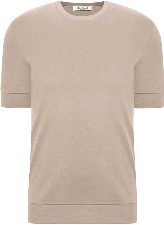 Stefan Brandt T-shirt Eli B beige