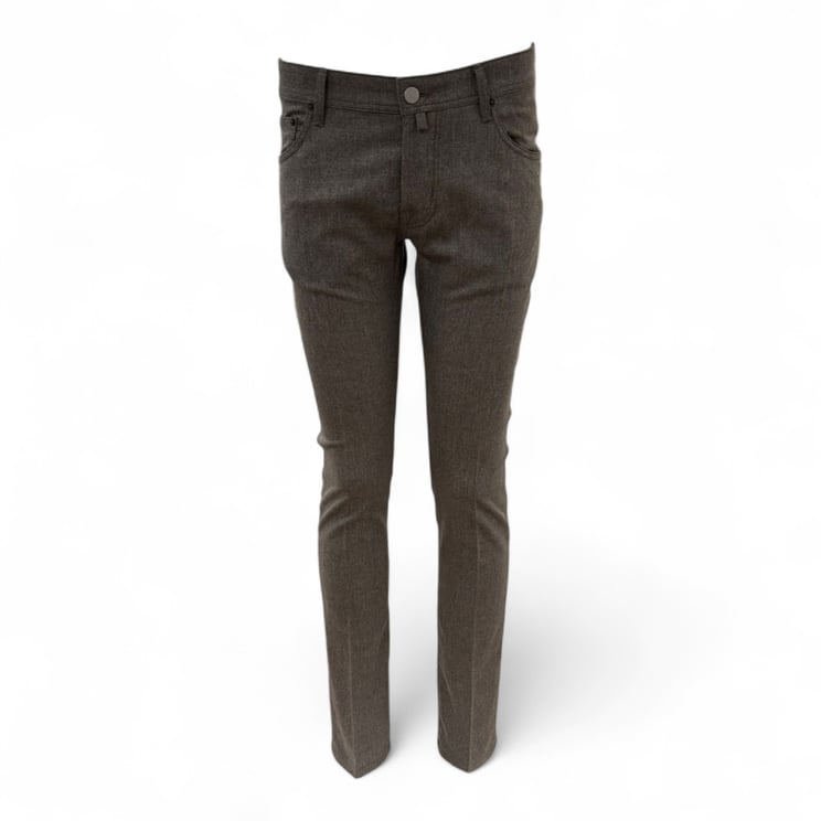 Jacob Cohen 5-pocket wol Nick taupe