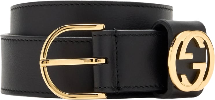 Gucci Black Belt W.30 Leather Accessory