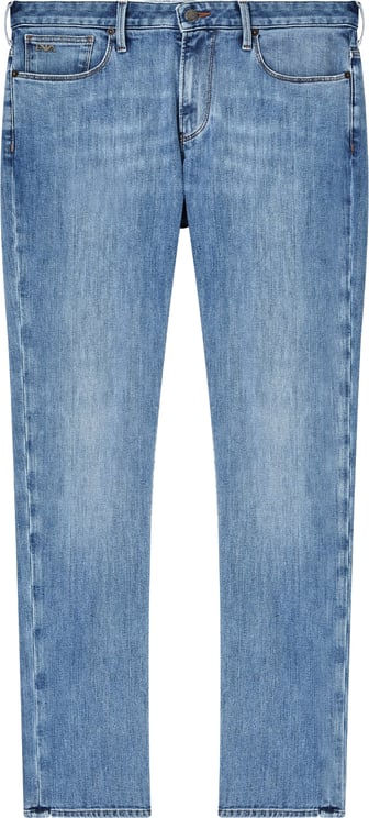 Emporio Armani J06 Comfort Denim Jeans Light Blue