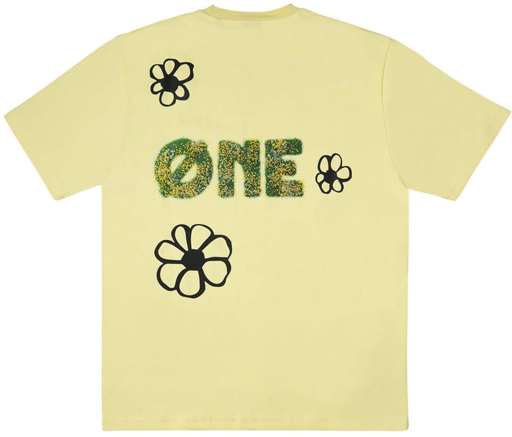 Øne First Movers Super flower garden tee geel