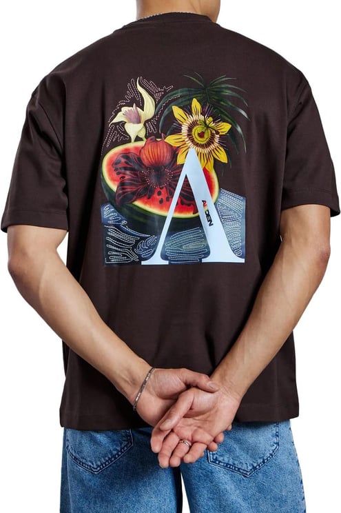 Aeden Malone Tee Ganache Brown