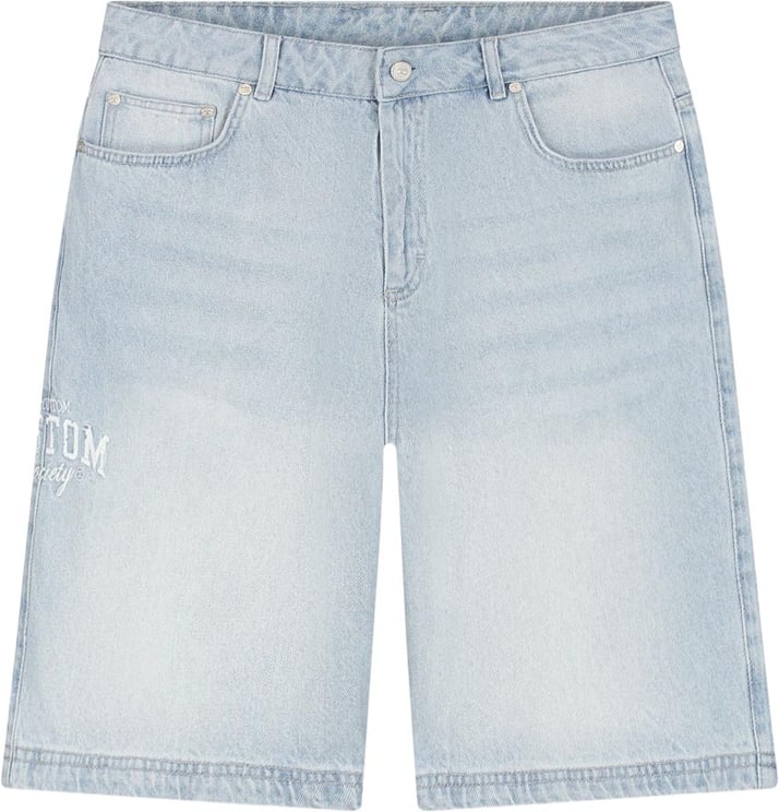 JORCUSTOM CustomSociety Denim Short lightblue