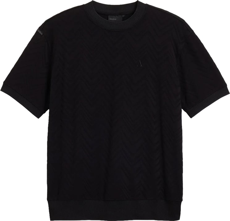 Aeden Silver Tee Black