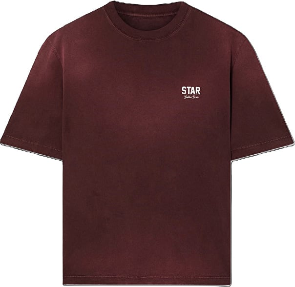 Golden Goose t-shirt bordeuax